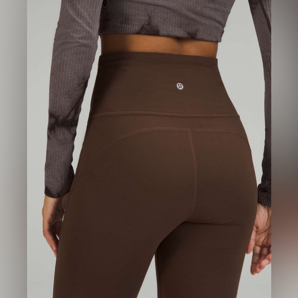 Lululemon Groove Super-High-Rise Flared pant *Nulu - java - Picture 7 of 8